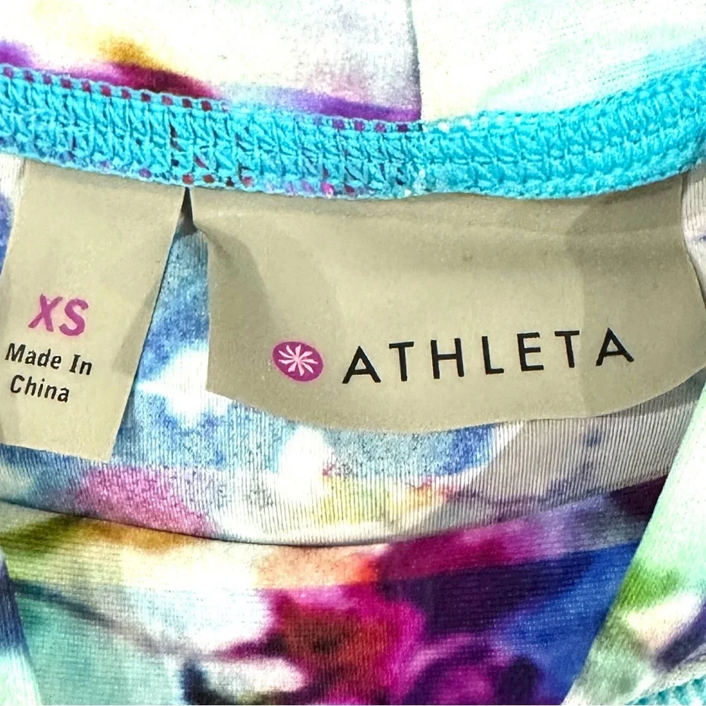 Athleta Floral Fade Rashguard